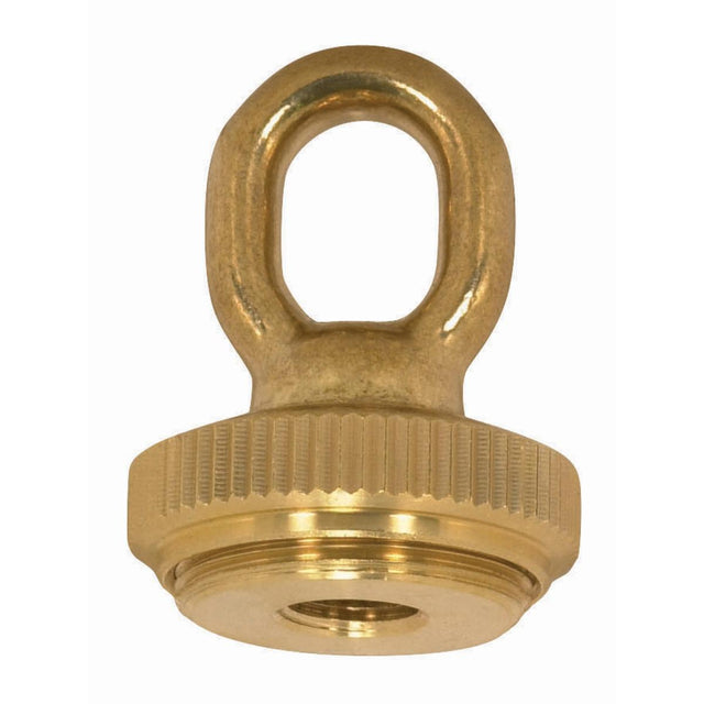 Satco Accessories Brass 1/4 Ip Matching Screw Collar Loop With Ring Accessory