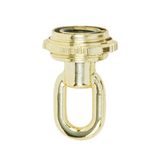 Buy brass-plated Satco Accessories 1/8 Ip Screw Collar Loop With Ring Accessory