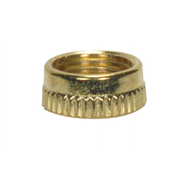 Satco Fixture Accents/Parts Brass Nut For Switches Accents