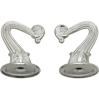 Buy chrome Satco Fixture Accents/Parts Metal Swag Hook Kit Accents