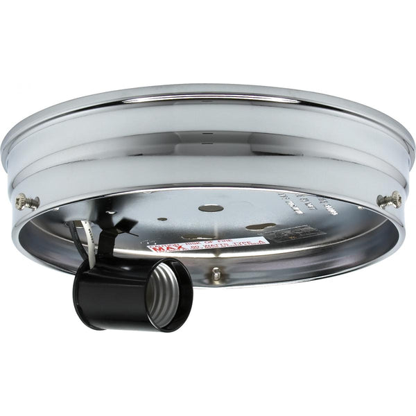 Satco Accessories  One Light Ceiling Pan Accessory