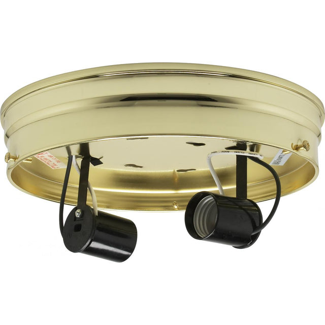 Satco Accessories Two Light Ceiling Pan Accessory