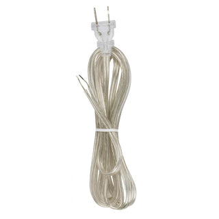 Buy clear-silver Satco Fixture Accents/Parts Cord Sets Accents