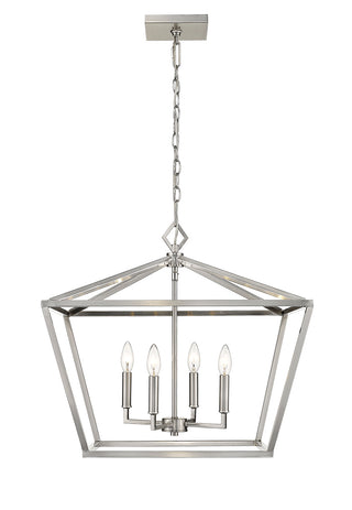 Buy satin-nickel Outdoor (Damp) Pendant by Millennium