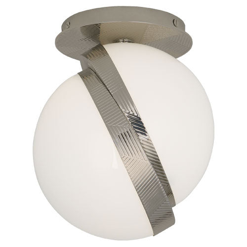 Michael Berman Brut Flush Mount Ceiling Light by Robert Abbey