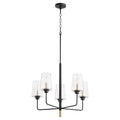 Dalia Outdoor (Damp) Chandelier by Quorum