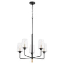 Dalia Outdoor (Damp) Chandelier by Quorum