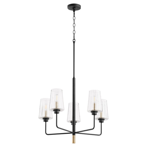 Dalia Outdoor (Damp) Chandelier by Quorum