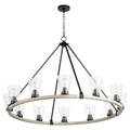 Paxton Outdoor (Damp) Chandelier by Quorum