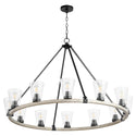 Paxton Outdoor (Damp) Chandelier by Quorum