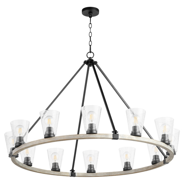Paxton Outdoor (Damp) Chandelier by Quorum
