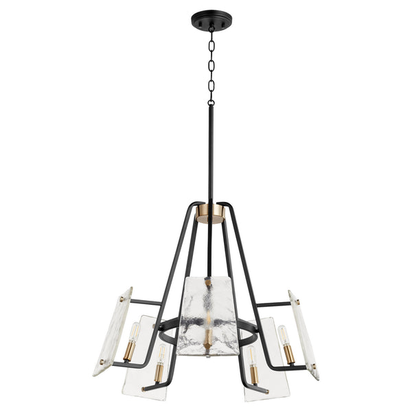 Tioga Outdoor (Damp) Chandelier by Quorum