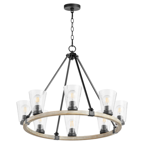 Paxton Outdoor (Damp) Chandelier by Quorum