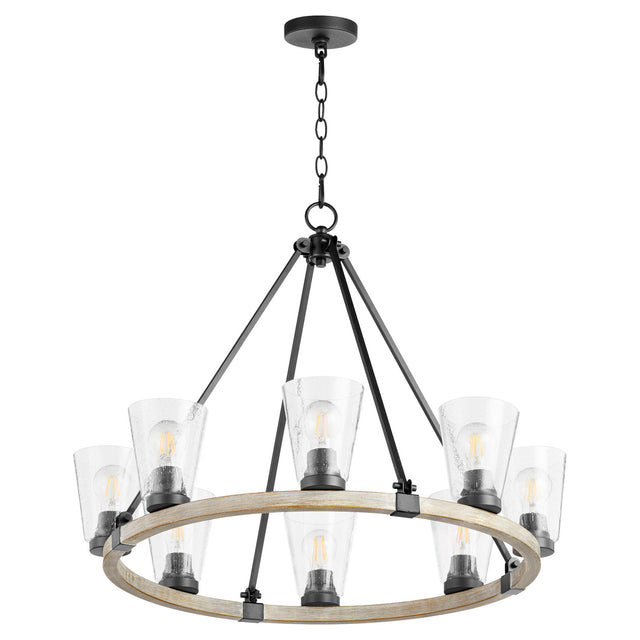 Paxton Outdoor (Damp) Chandelier by Quorum