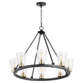 Paxton Outdoor (Damp) Chandelier by Quorum