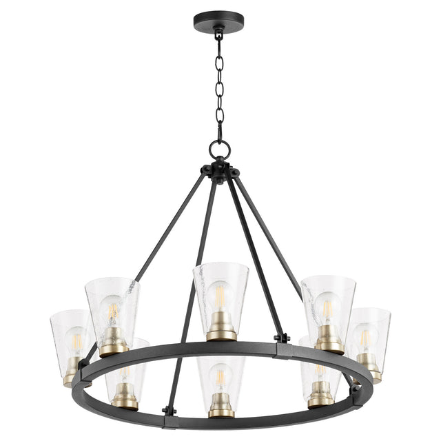 Paxton Outdoor (Damp) Chandelier by Quorum