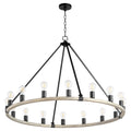 Paxton Outdoor (Damp) Chandelier by Quorum
