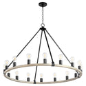Paxton Outdoor (Damp) Chandelier by Quorum