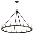 Paxton Outdoor (Damp) Chandelier by Quorum