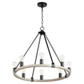 Paxton Outdoor (Damp) Chandelier by Quorum