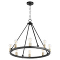 Paxton Outdoor (Damp) Chandelier by Quorum