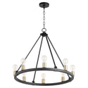 Paxton Outdoor (Damp) Chandelier by Quorum