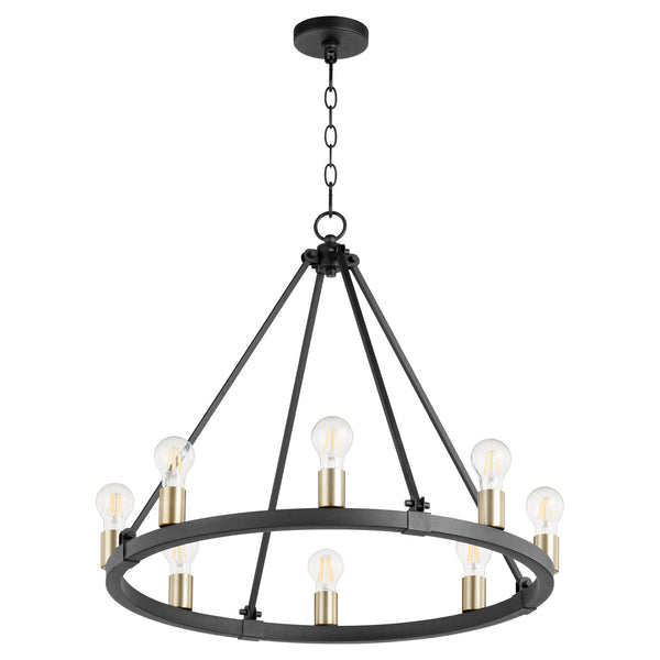Paxton Outdoor (Damp) Chandelier by Quorum