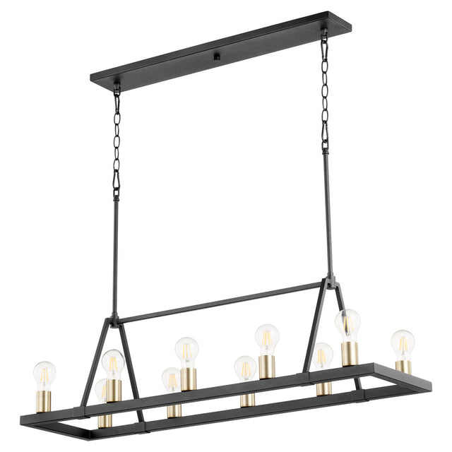 Paxton Outdoor (Damp) Chandelier by Quorum