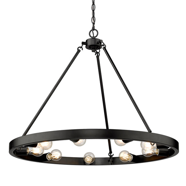 Castile Outdoor (Damp) Chandelier by Golden