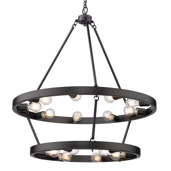 Castile Outdoor (Damp) Chandelier by Golden
