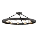 Castile Outdoor (Damp) Semi Flush Mount Light by Golden