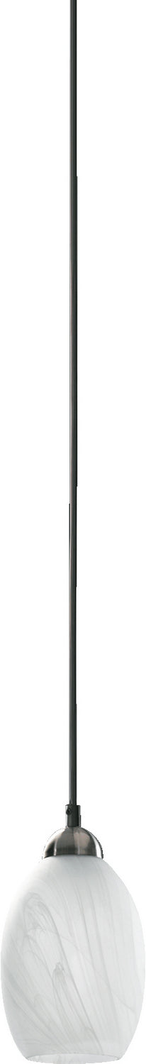 Mini Pendants Satin Nickel Outdoor (Damp) Pendant by Quorum