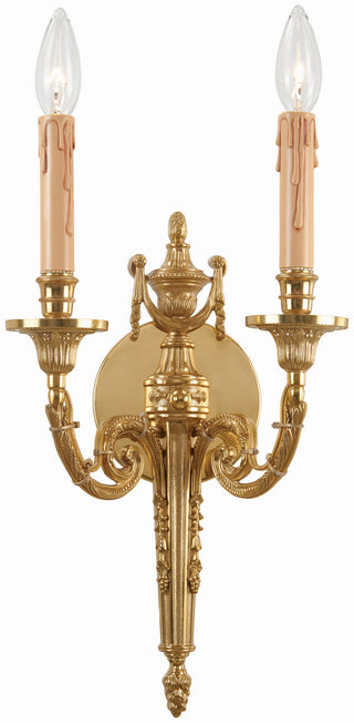Buy polished-gold Metropolitan Sconce by Metropolitan