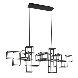 Buy black Ferro Chandelier by Eurofase