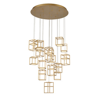 Ferro Chandelier by Eurofase