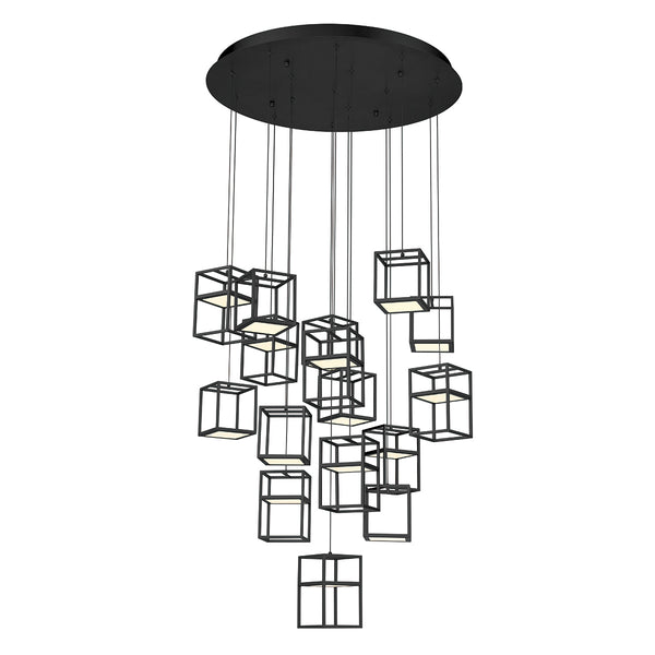Ferro Chandelier by Eurofase