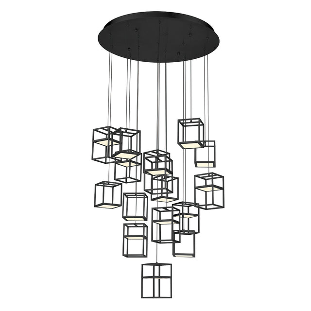 Ferro Chandelier by Eurofase