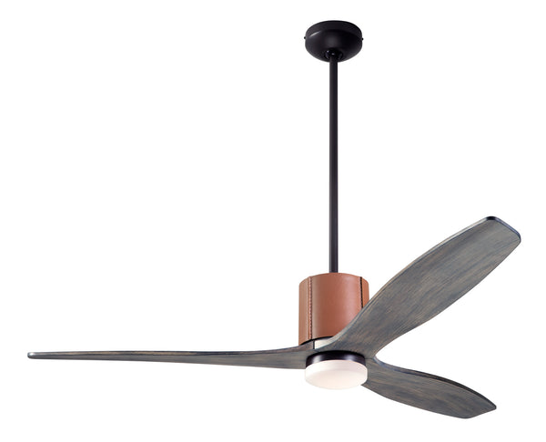 LeatherLuxe DC Ceiling Fan by Modern Fan Co