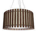 Slatted Pendant by Accord Lighting