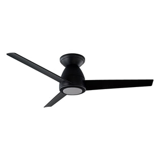 Buy matte-black-finish-with-matte-black-blades 3-Blades Tip-Top Outdoor (Wet) Hugger Ceiling Fan with Light by Modern Forms Fans