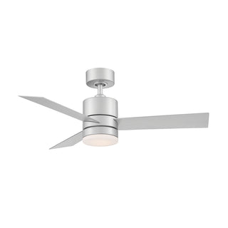 Buy titanium-silver-finish-with-titanium-silver-blades 3-Blades Axis Modern Forms Fans by Modern Forms Fans