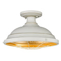 Bartlett Outdoor (Damp) Semi Flush Mount Light by Golden
