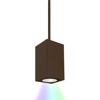 Buy bronze Cube Arch Pendant by W.A.C. Lighting