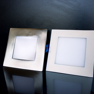 Buy brushed-nickel-with-brushed-nickel-glass-and-white-shade Outdoor (Damp) LED Recessed Accessory by Eurofase