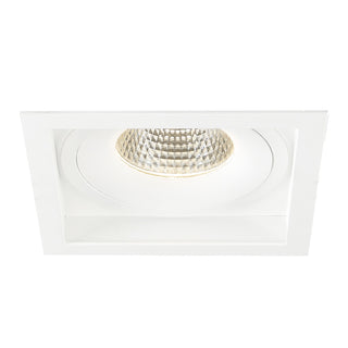 Buy white-with-white-glass Outdoor (Damp) Die Cast Aluminum One Light Downlight Accessory by Eurofase
