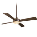 Aluma Outdoor (Wet) Ceiling Fan with Light by Minka Aire