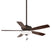 Oil Rubbed Bronze Finish with Medium Maple and Reversible Dark Walnut Blades