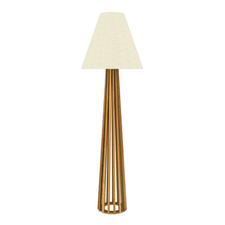 Buy louro-freijo Slatted Outdoor (Damp) Floor Lamp by Accord Lighting