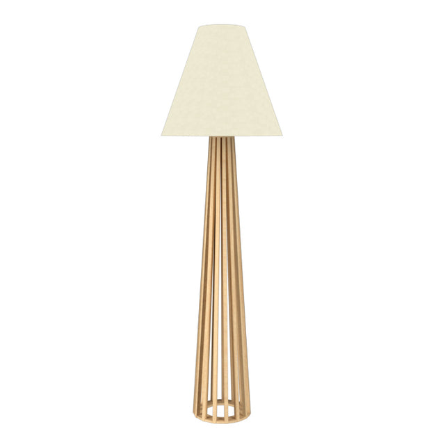 Slatted Outdoor (Damp) Floor Lamp by Accord Lighting