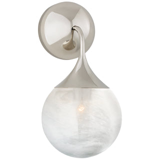Buy polished-nickel Cristol Outdoor (Damp) Sconce by Visual Comfort Signature